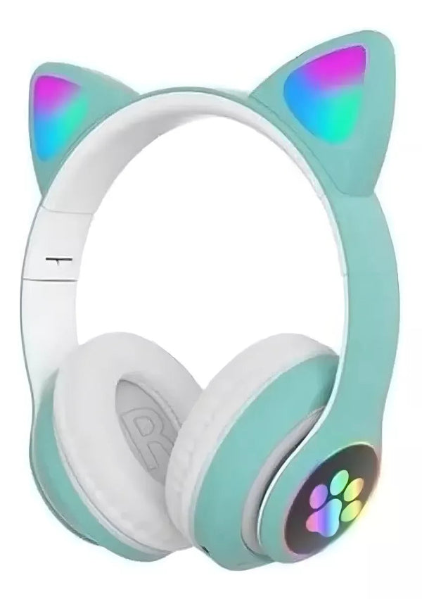 Audífonos de Gatito Bluetooth