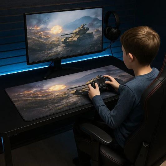 Mousepad Gamer XL Mapa Mundial 32