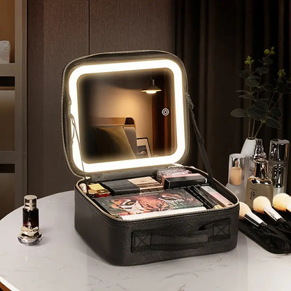 Cosmetiquero con luz LED