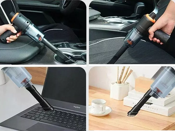 Mini Aspiradora Portátil con Soplador