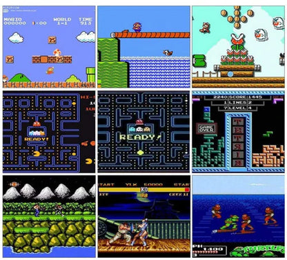 Consola Retro 620 juegos 2 mandos